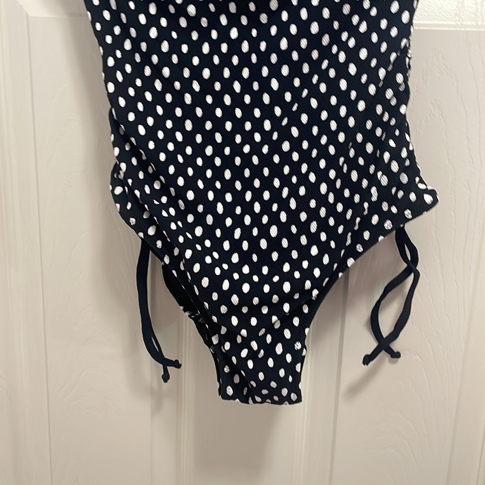 Fantasie SwimWomen's Santa Monica Shaping Underwire One-Piece Polka Dots Sz 42DD - Picture 8 of 9
